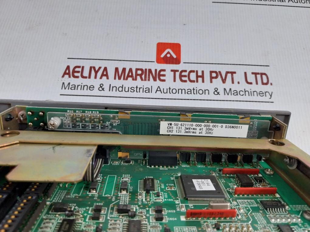 Vm-5U Shinkawa Dual Seismic Monitor Main Board 3Mvrms At 30Hz