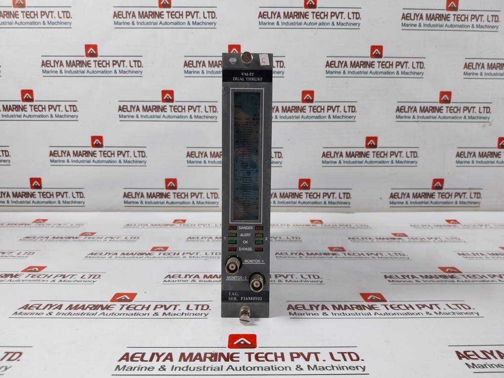 Shinkawa Vm-5H3 Power Supply Monitor Rack 1596-001-p002B