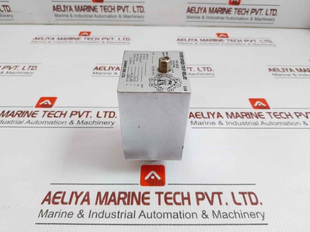 Shinko 12-240V Ac Osr Over Speed Trip Relay
