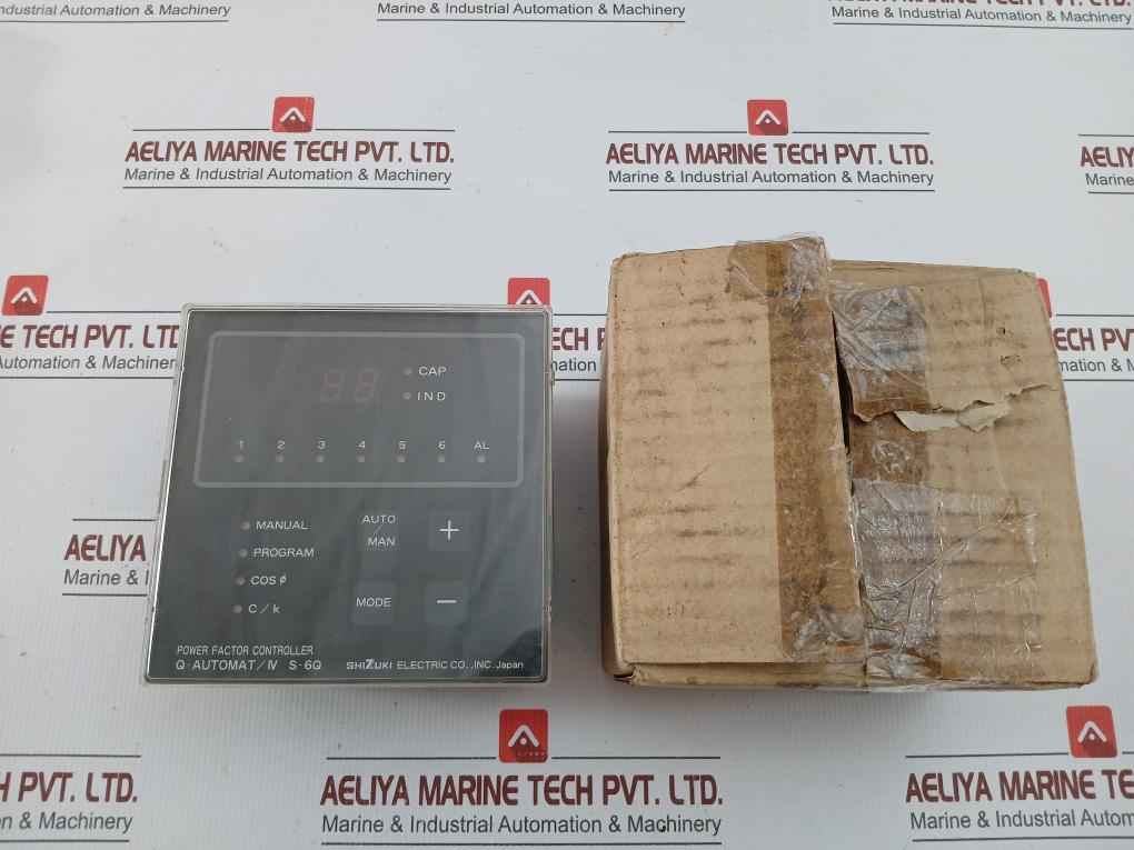 Shizuki Electric Power Factor Controller S-6Q