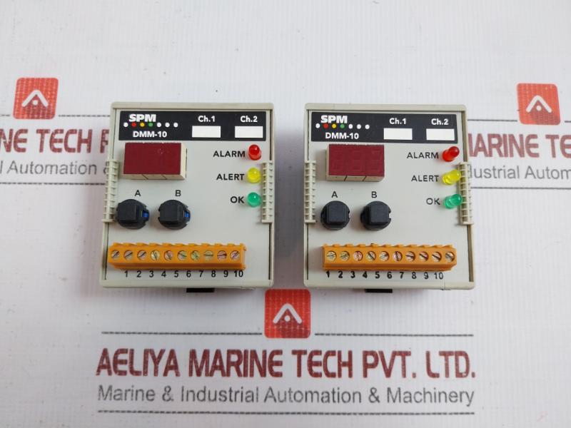 Shock Pulse Monitor 12-24V Dc Spm Dmm-10