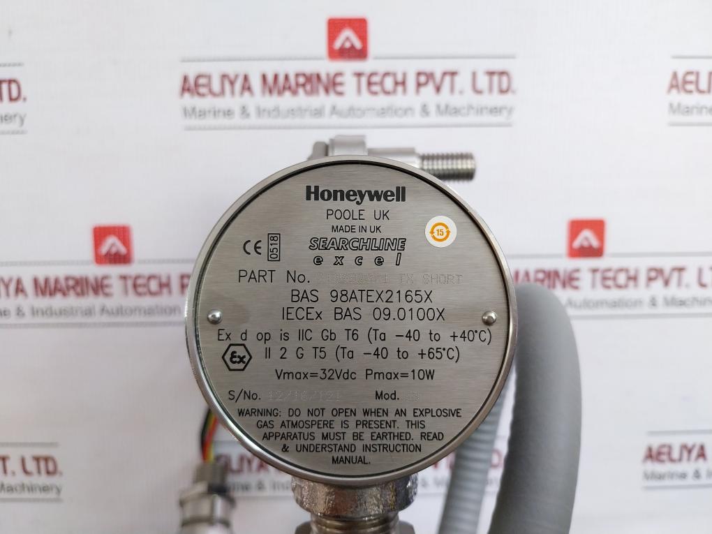 Short Excel Infrared Flammable Gas Detector 2104B2071 Tx Honeywell 32Vdc 10W