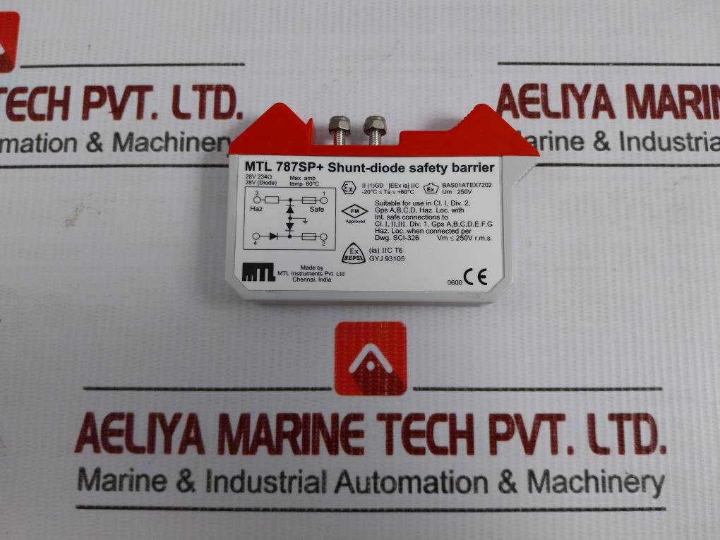 Shunt-diode Safety Barrier 787Sp+ Measurement Technology Mtl