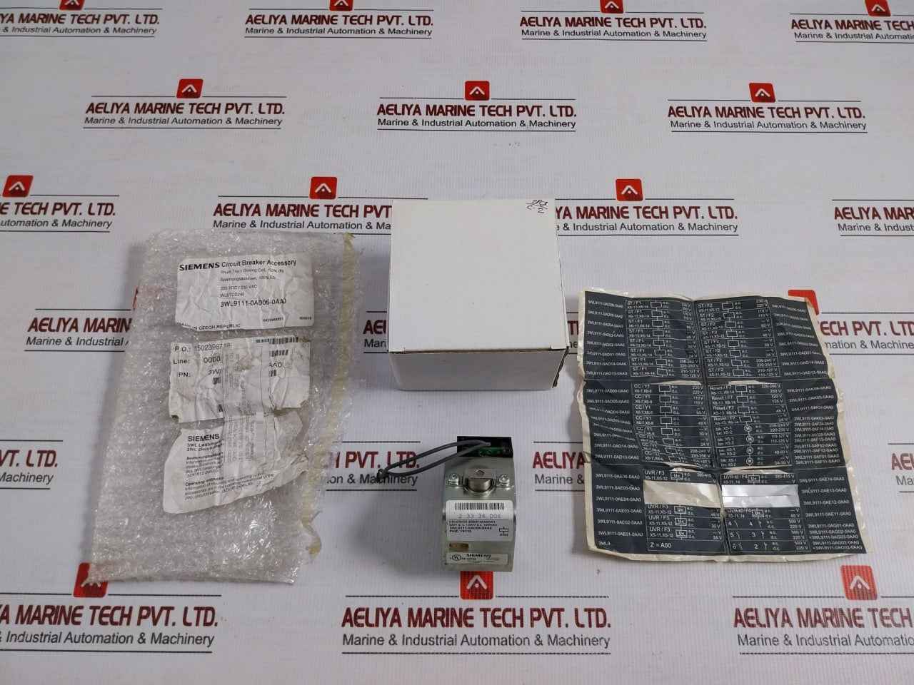 Shunt Trip For Circuit Breaker 240Vac/Dc 50/60Hz Siemens 3Wl9111-0Ad06-0Aa0