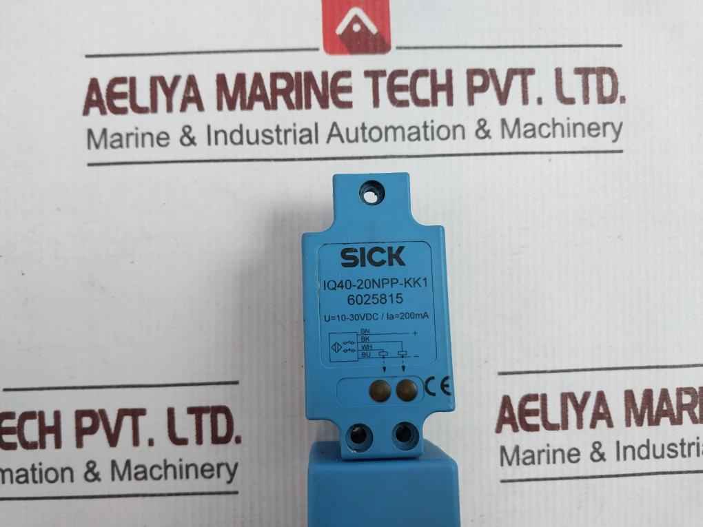 Sick Iq40-20Npp-kk1 Inductive Proximity Sensor 30Vdc