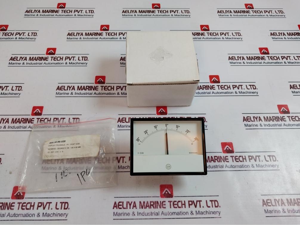 Siemens -30°-0-30° Angle Finder Display Analog Meter Module