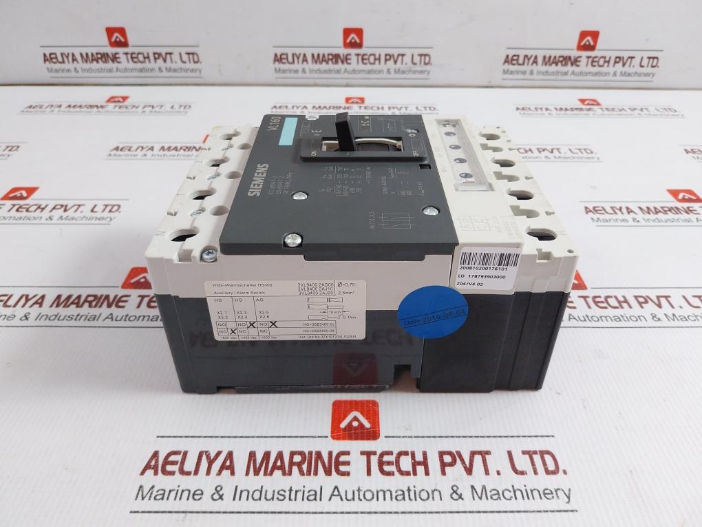 Siemens-415V-64-160A-4P-Molded-Case-Circuit-Breaker-3Vl2716-3Tf46-0Ad1-9