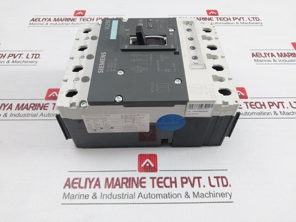 Siemens-Mounting-Screw-Kit-Circuit-Breaker-4-Pole-50-60hz-3vl3725-3tf46-0ad1-6