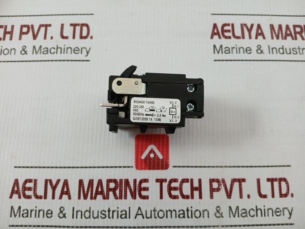 Siemens Undervoltage Release 50/60Hz 220-250 Vac 3Vl9400-1Uh00