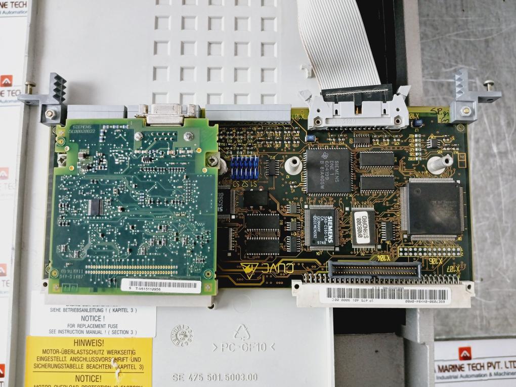 Siemens 1p 6se7022-2uc61-z Dc Inverter Simovert Masterdrive Dc 675-810v 26.2a