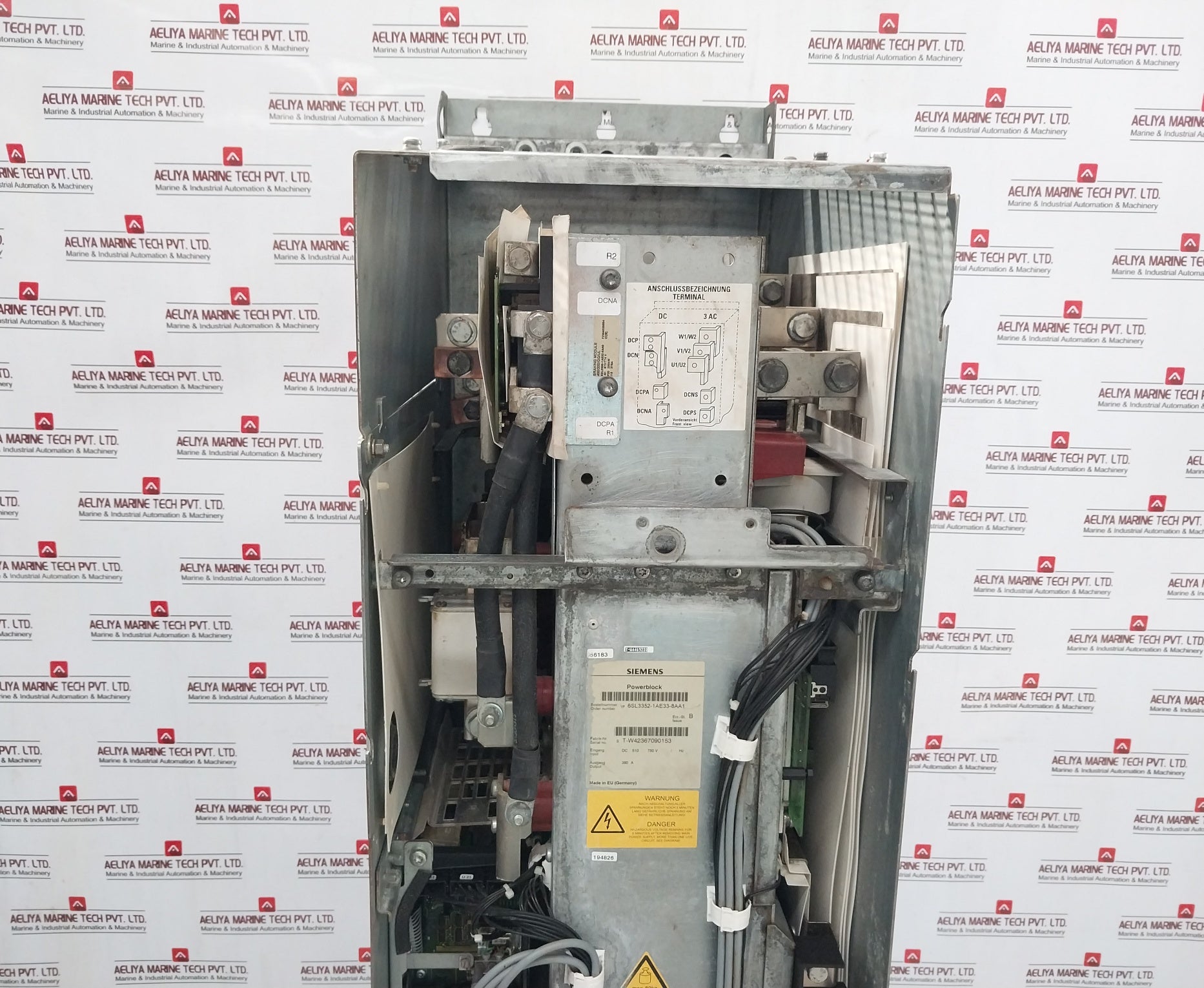 Siemens Sinamics S120 1P 6Sl3330-7Te33-8Aa0 Active Line Module In Dc 510-750V