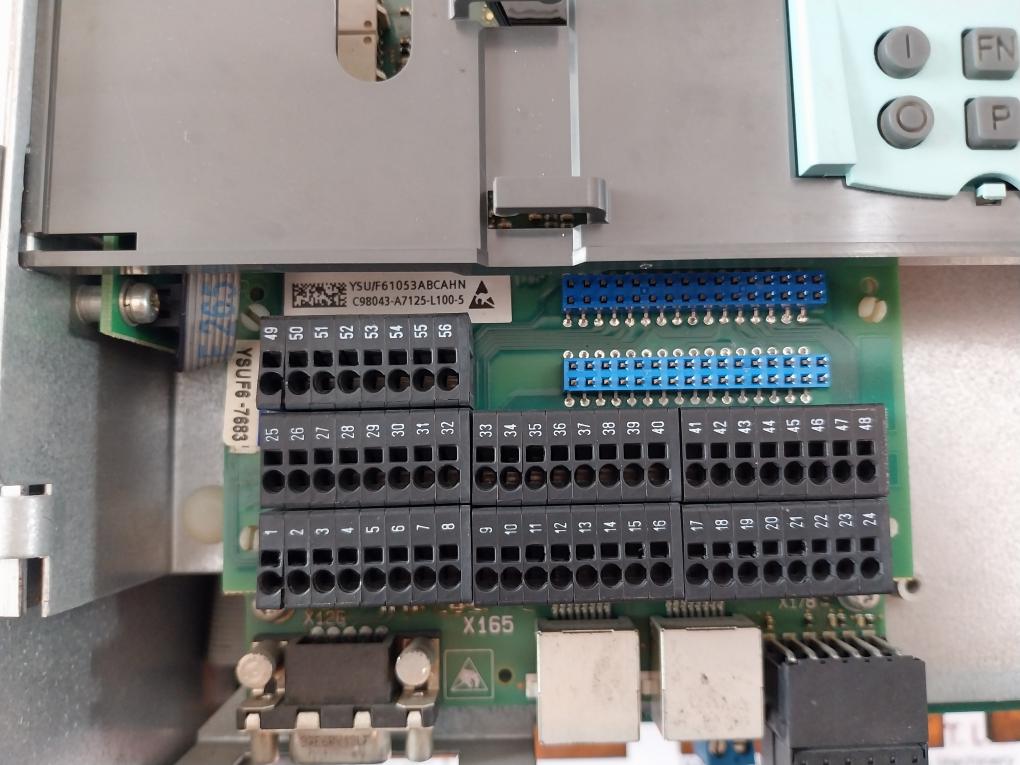Siemens 1p 6ra8085-6ds22-0aa0-z Dc Converter 3ac 400v 498a 50/60hz 