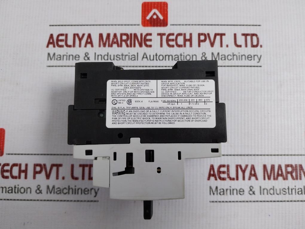 Siemens 2,8-4A Circuit Breaker 3Rv1021-1Ea15
