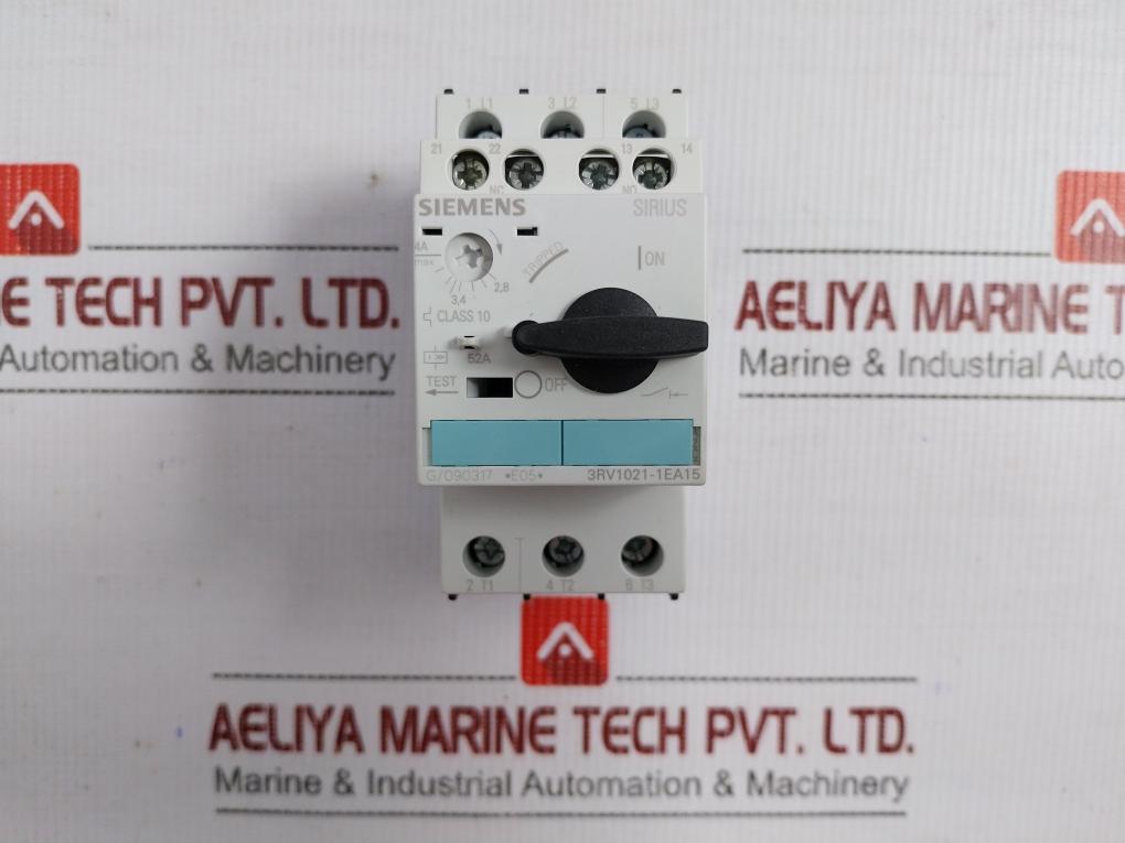 Siemens 2,8-4A Circuit Breaker 3Rv1021-1Ea15
