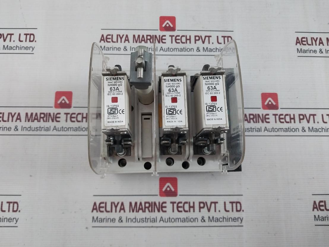 Siemens 3Kl8151-3Ha00 Heavy Duty Switch Disconnector Fuse Ac-23A 50Hz