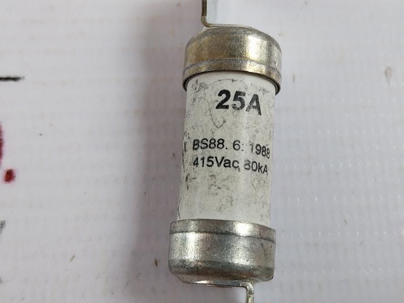 Lot of 11X Siemens 3NW NS25 NS Type Fuse, 25A GG, 415VAC 80KA