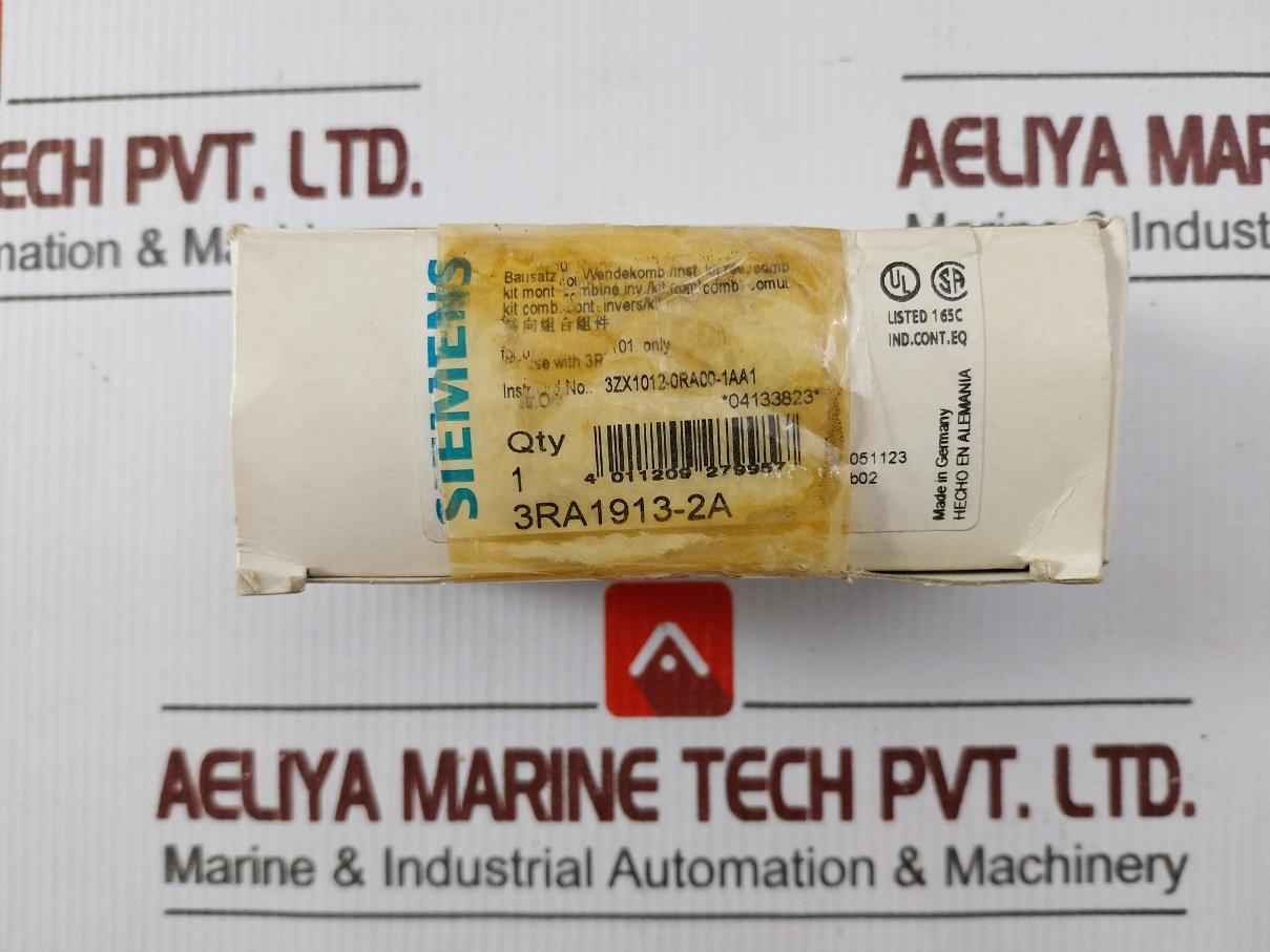 Siemens 3Ra1913-2A Assembly Kit For Contactor-type Reverser S00