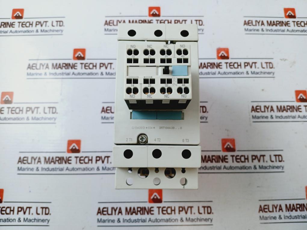 Siemens 3Rh1921-2Ha22 Auxiliary Switch Block With 3Rt1044-3Bb40 Power Contactor