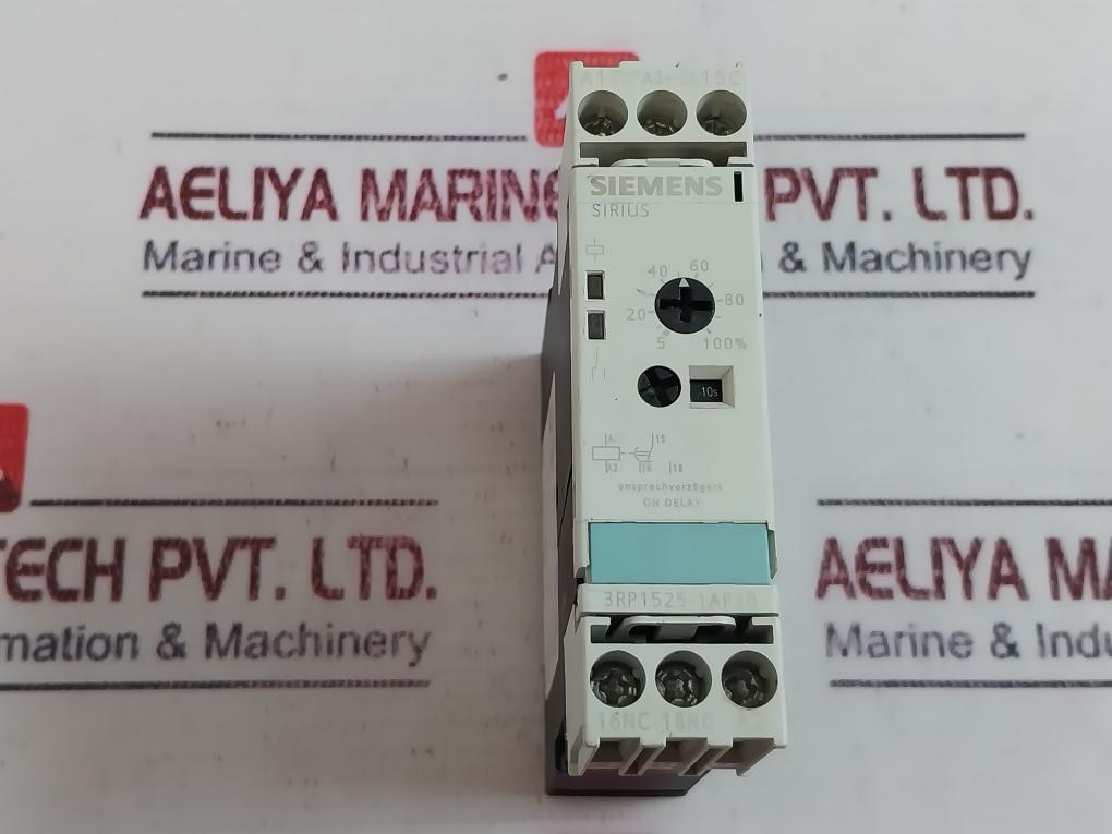 Siemens 3Rp1525-1Ap30 Time Relay Iec 60947