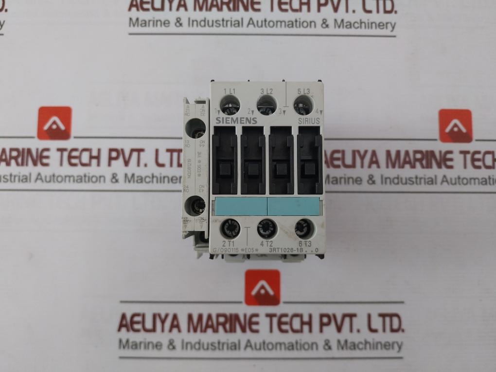 Siemens 3Rt1026-1B..0 Power Contactor 3Rh1921-1Da11 10A/240V