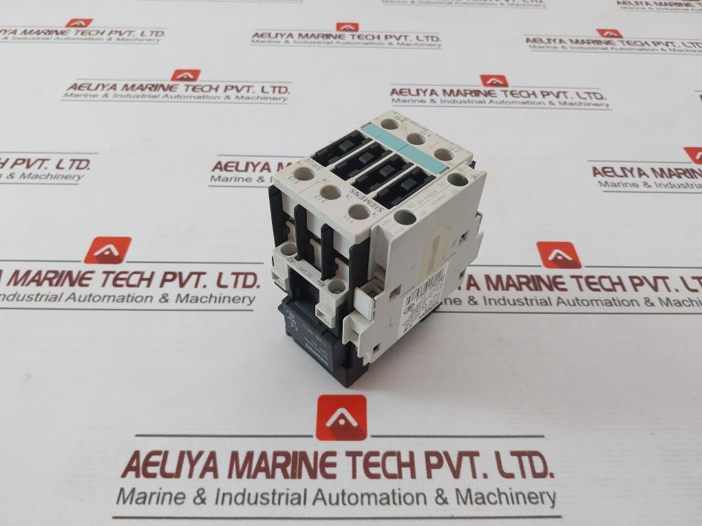 Siemens 3Rt1026-1B..0 Power Contactor 3Rh1921-1Da11 10A/240V