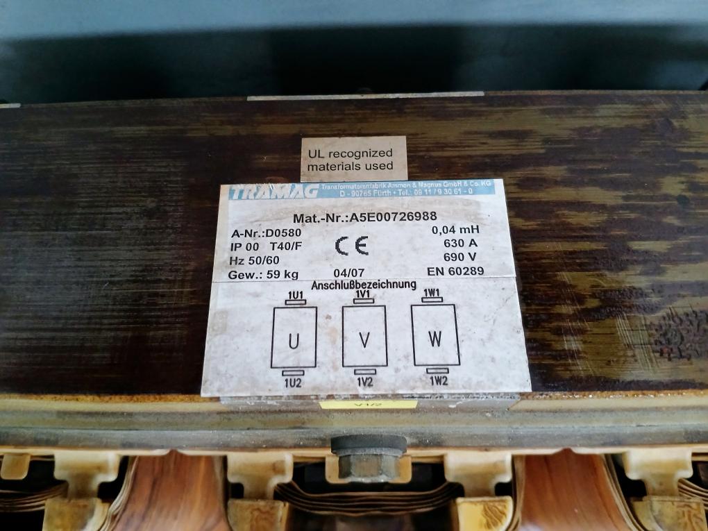 Siemens 3Rt1476-6...6 Clean Power Filter 1P 6Se7036-0Ed83-2Nb1 50/60Hz