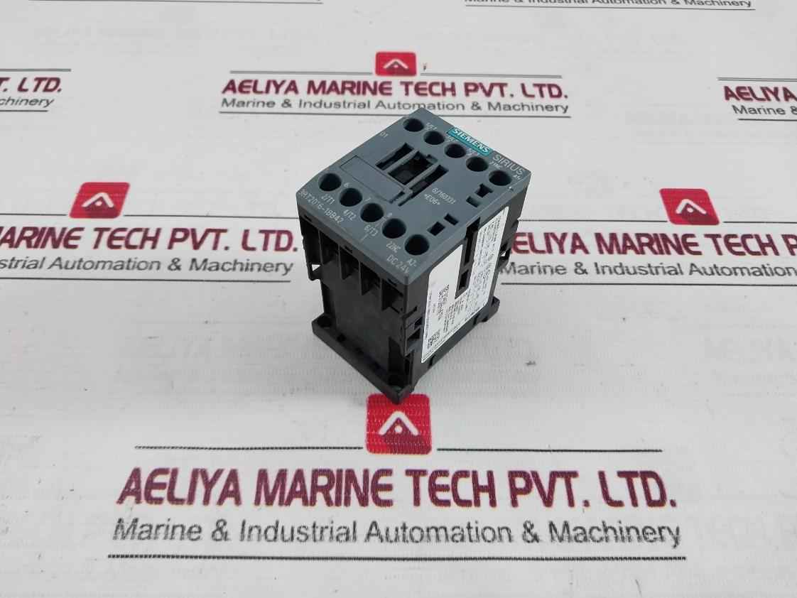Siemens 3Rt2016-1Bb42 Power Contactor Dc 24V 690V 5Ka 600V Pz 2,5-6Mm