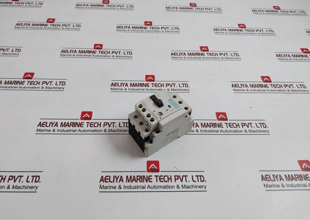 Siemens 3Rv1011-1Ea10 Motor Protection Circuit Breaker 3Rv1901-1A 10A/Ui 690V