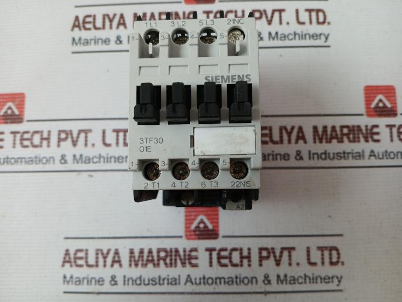 Siemens 3Tf30 01-0A Air Break Power Contactor Ip20 230V 50Hz/276V 60Hz 07210300