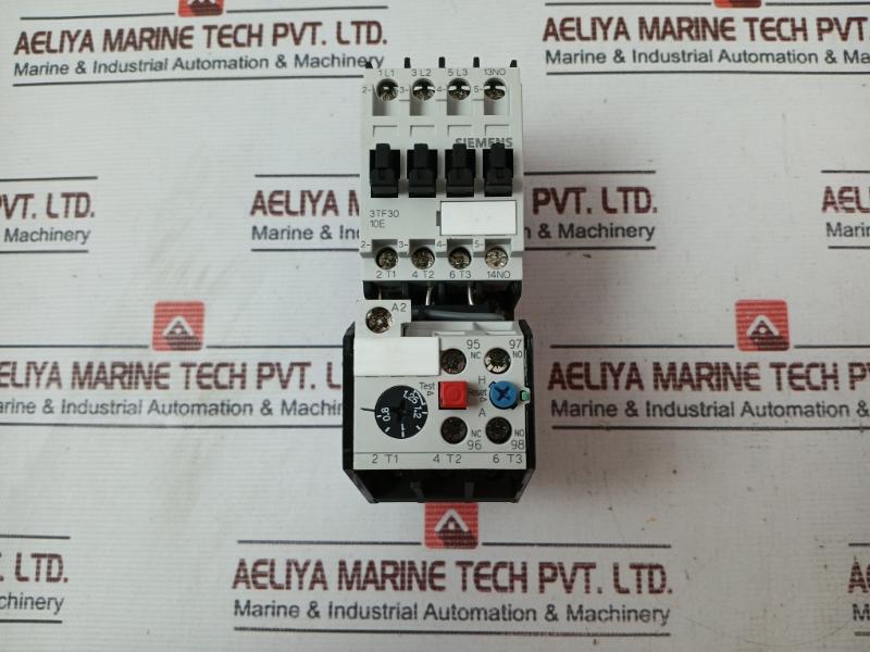 Siemens 3Tf30 10-0A Air Break Contactor Ie/Ac1=20A Ie/Ac3=9A 415V 690V
