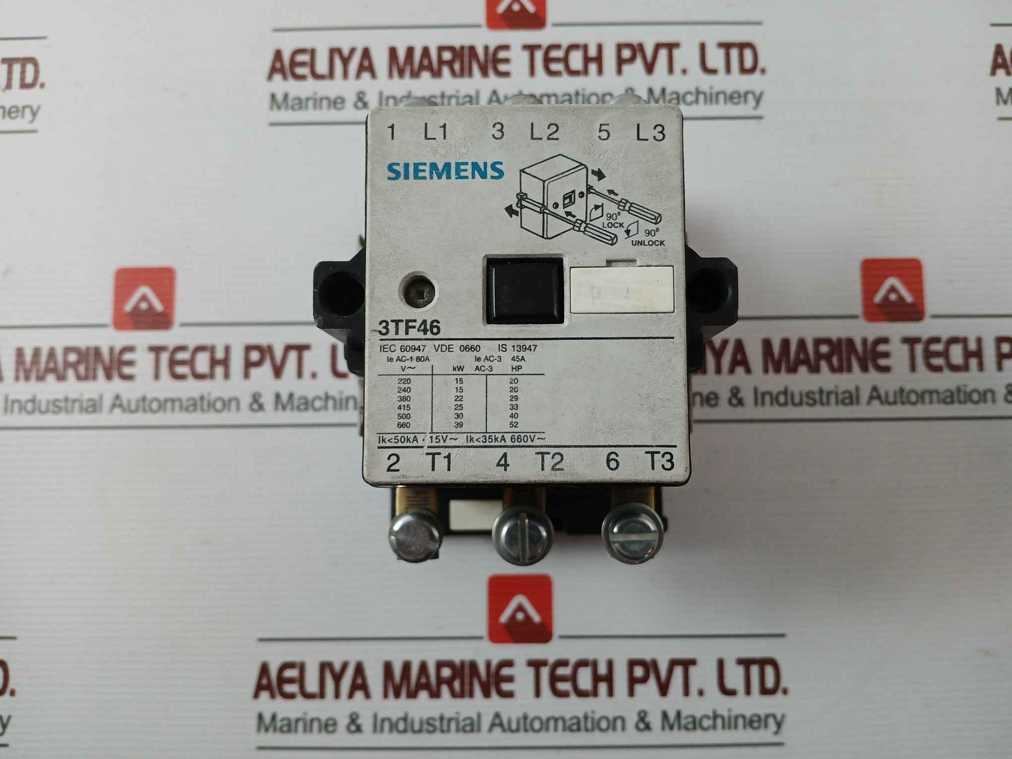 Siemens 3Tf46 Contactor 240V 50Hz