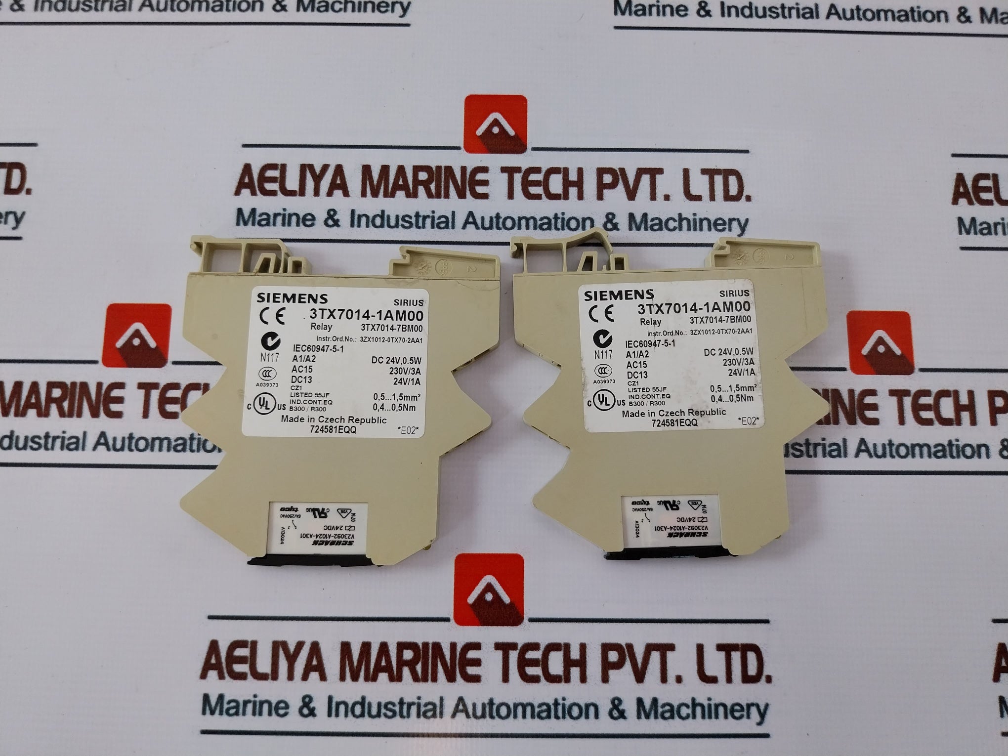 Siemens 3Tx7014-1Am00 Output Coupler With Plug-in Contact Relay Gb14048.5/50Hz