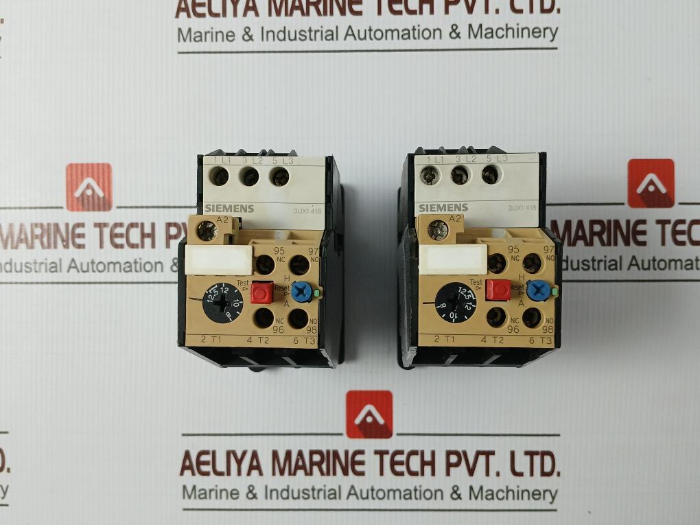 Siemens 3Ua50 00-1K Thermal Overload Relay 690V 8-12.5A