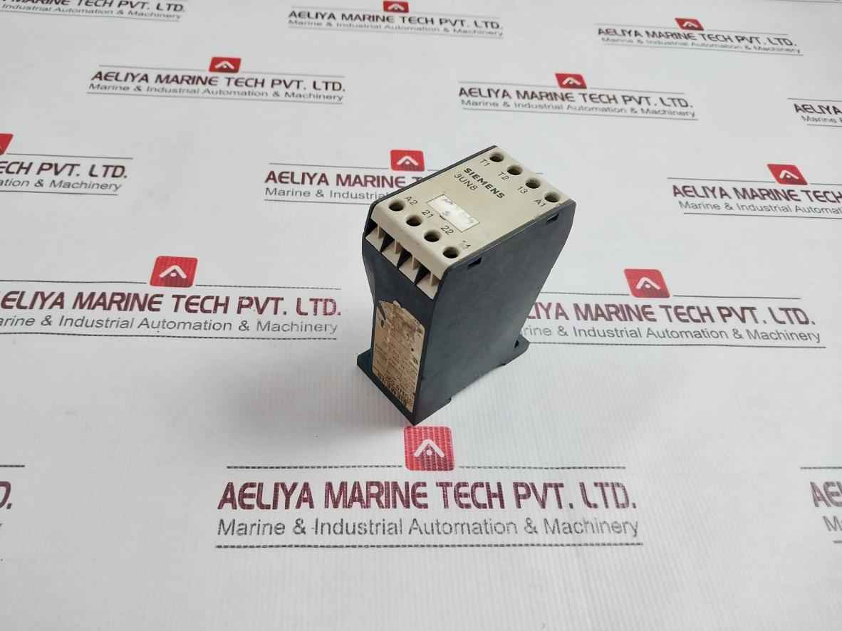 Siemens 3Un8 020 Contactor Control Relay 24V Dc 1,5A 220V
