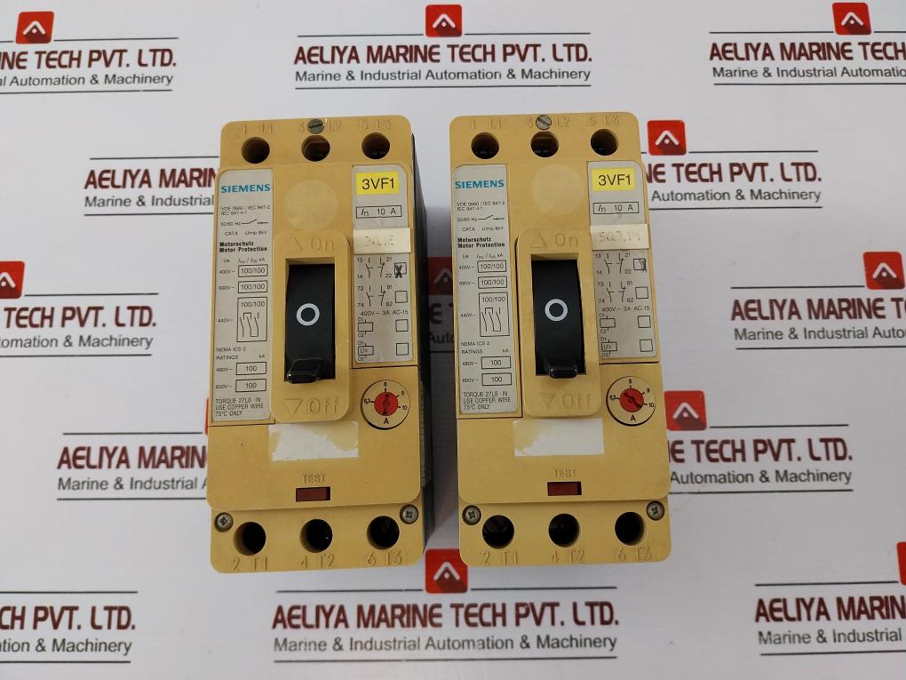 Siemens 3Vf1231-1Bd11-0Ab4 Circuit-breaker For Motor Protection