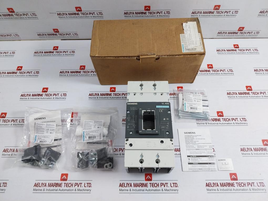 3Vl4740-2Dc36-0Aa0 Molded Case Circuit Breaker Siemens 415V 50/60 Hz