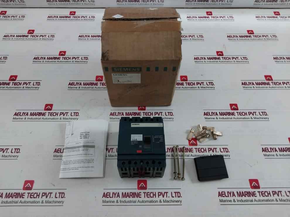 Siemens 3Vt8032-1Aa04-0Aa2 Molded Case Circuit Breaker 50/60Hz 4 Pole 500Vac