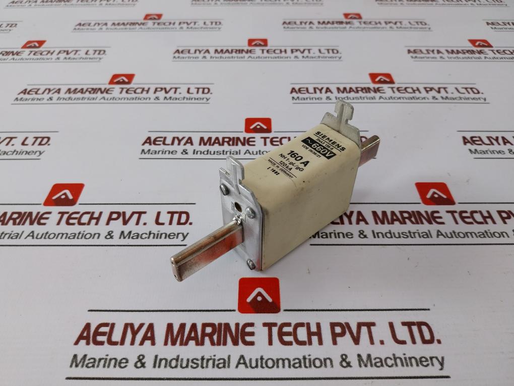 Siemens 3NA3 136-6 ~660V 160A VDE 0636/21 NH 1-GL/GG Fuse