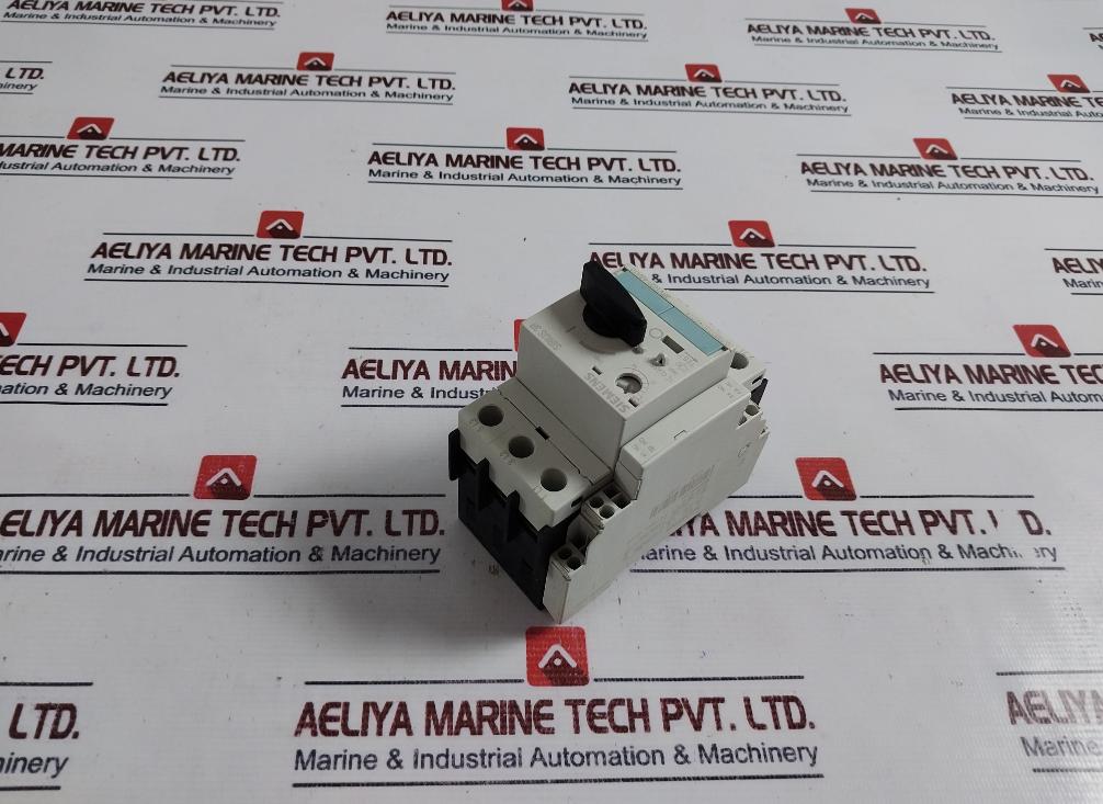 Siemens 3rv1021-4ba10 Circuit Breaker With Auxiliary Switch 690v Iec 60947