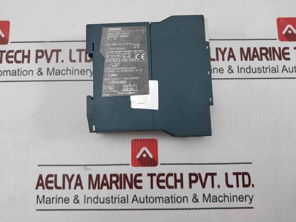 Siemens 3un2100-0an7 Thermistor Motor Protection Relay 220–240v 50/60hz