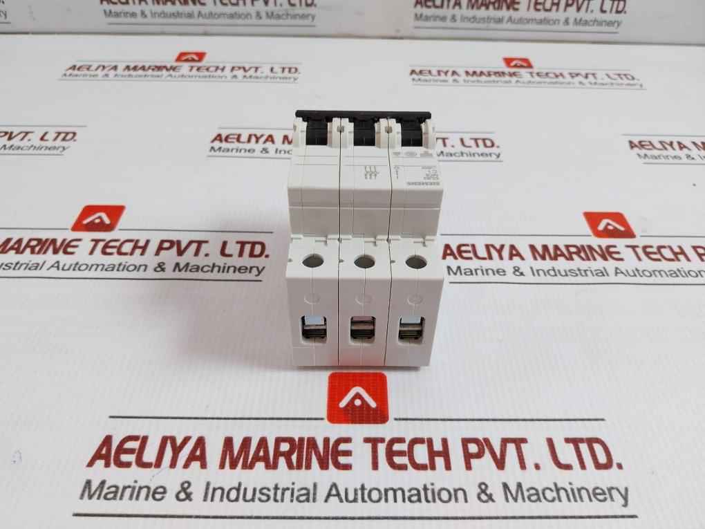 Siemens 400V Ac 3 Pole Miniature Circuit Breaker 5Sj6301-7
