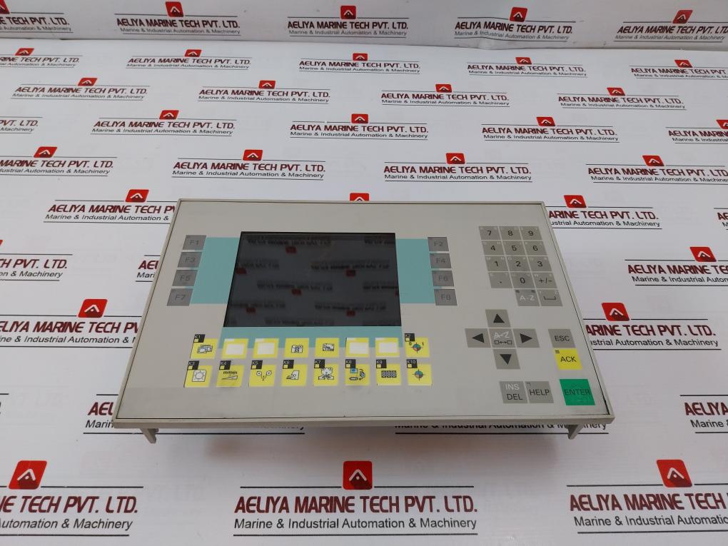 Siemens 6Av3627-1Lk00-1Ax0 Operator Panel Op27 Stn Color Lc Display