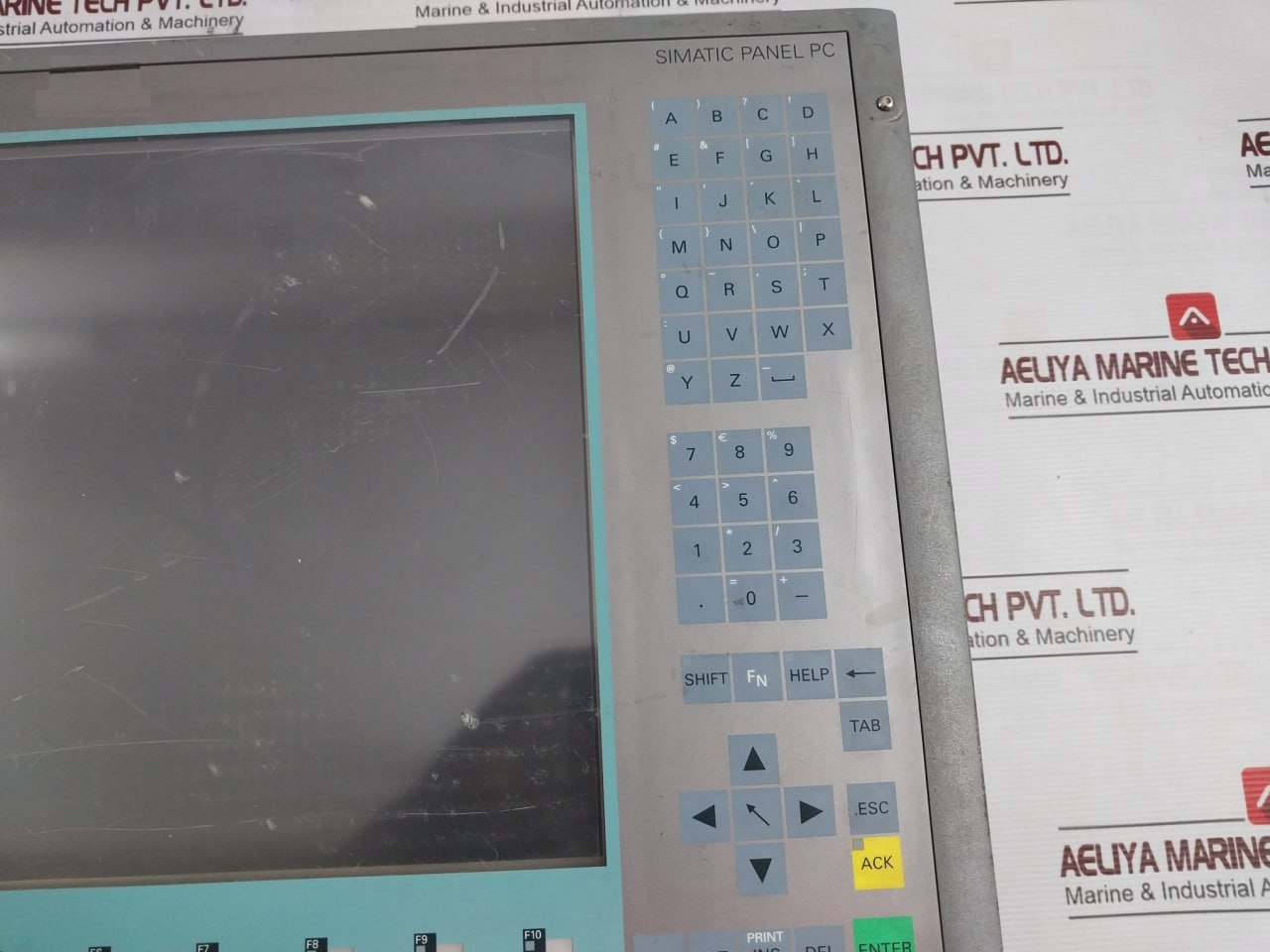 Siemens 6Av7892-0Bf10-1Bc0 Hmi Panel For Temperature Fan Monitoring