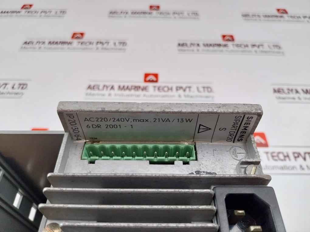 Siemens 6 Dr 2001-1 Sipart Dr20 S Standard Controller Ac220/240v, Max. 21va/13w