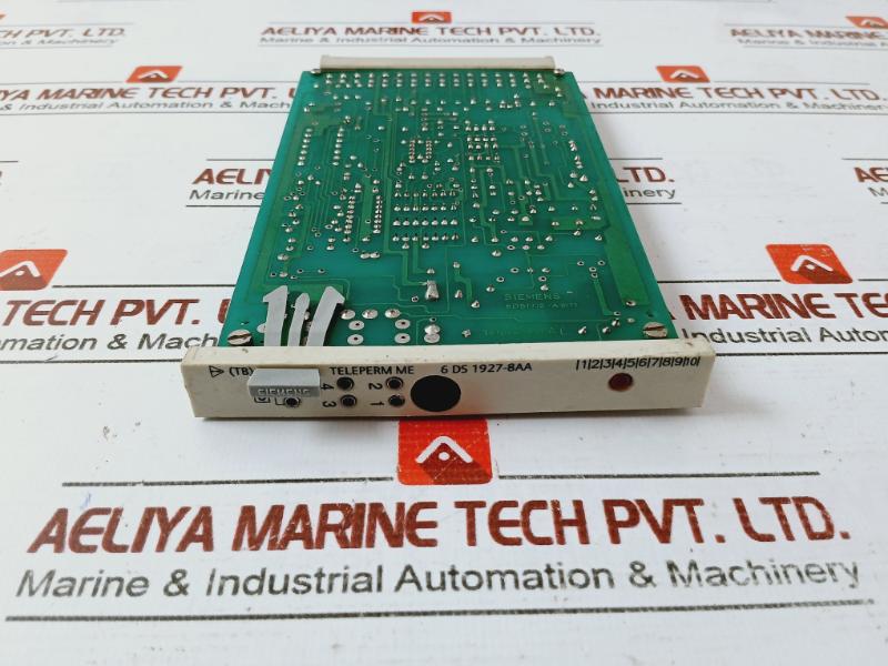 Siemens 6Ds1927-8Aa Plc Module/Rack 6Ds1715-a 8171