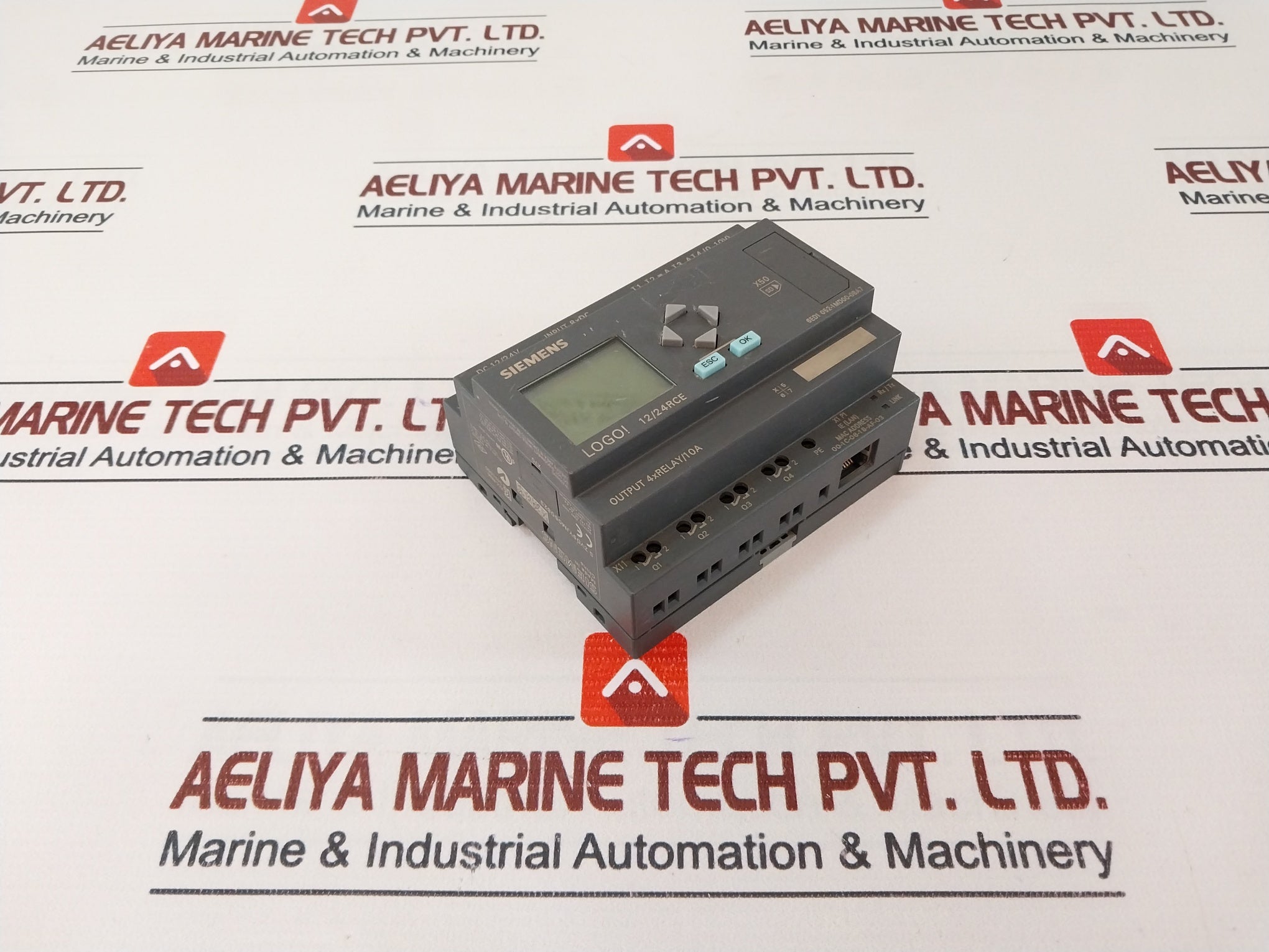 Siemens 6Ed1 052-1Md00-0Ba7 Logic Module Dc 12/24V 8A, 24V Dc