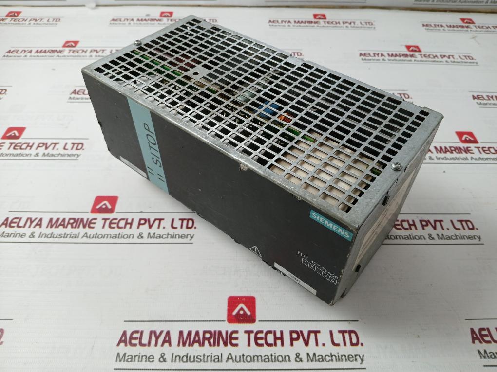 Siemens 6Ep1 437-3Ba00 Switching Mode Din Rail Power Supply 2.6A 50/60Hz