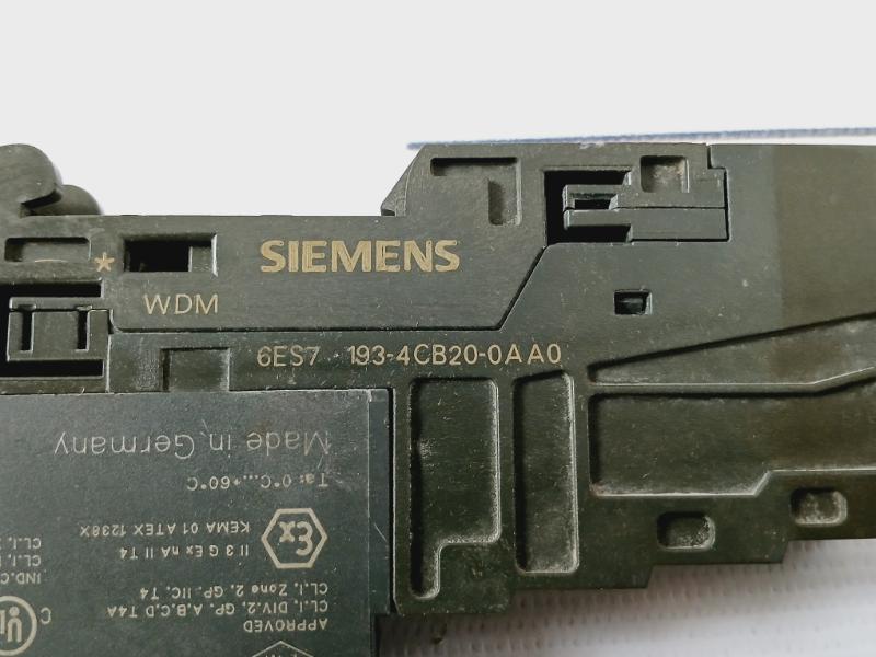 Siemens Simatic S7 6Es7 138-4Ca01-0Aa0 Power Module For Et 200S 0 C - +60 C
