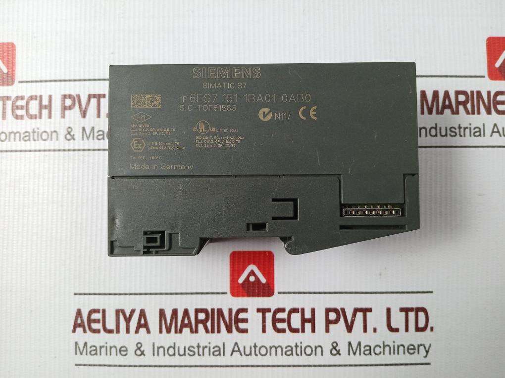 Siemens 6Es7 151-1Ba01-0Ab0 Interface Module Dc24V