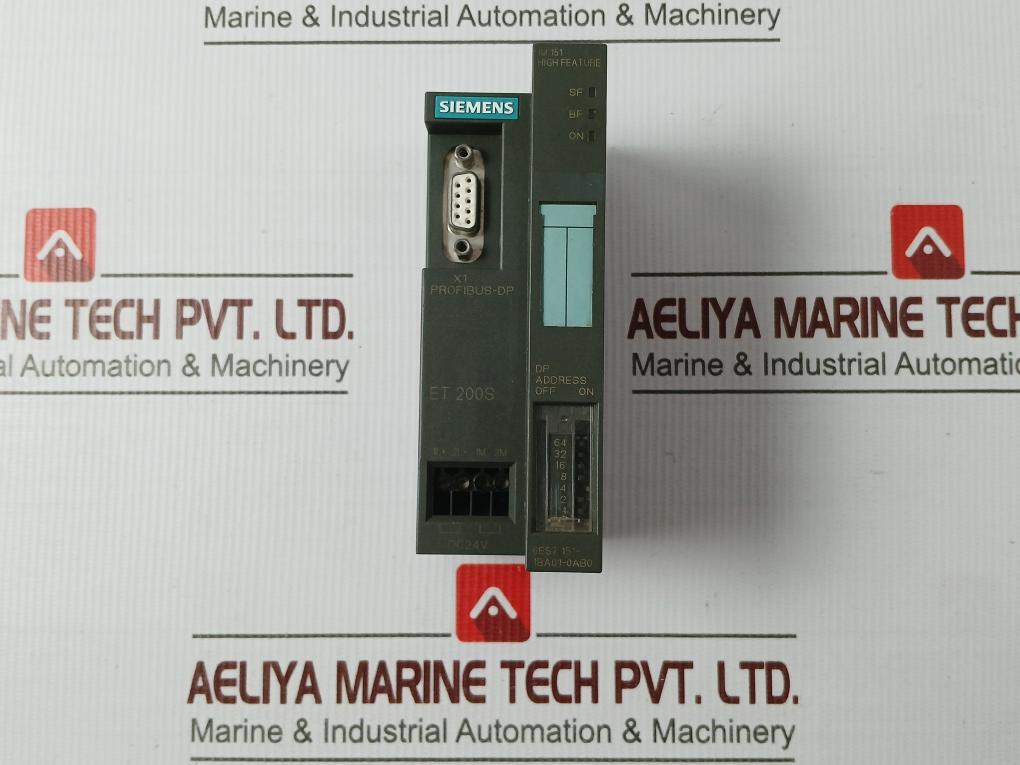 Siemens 6Es7 151-1Ba01-0Ab0 Interface Module Dc24V